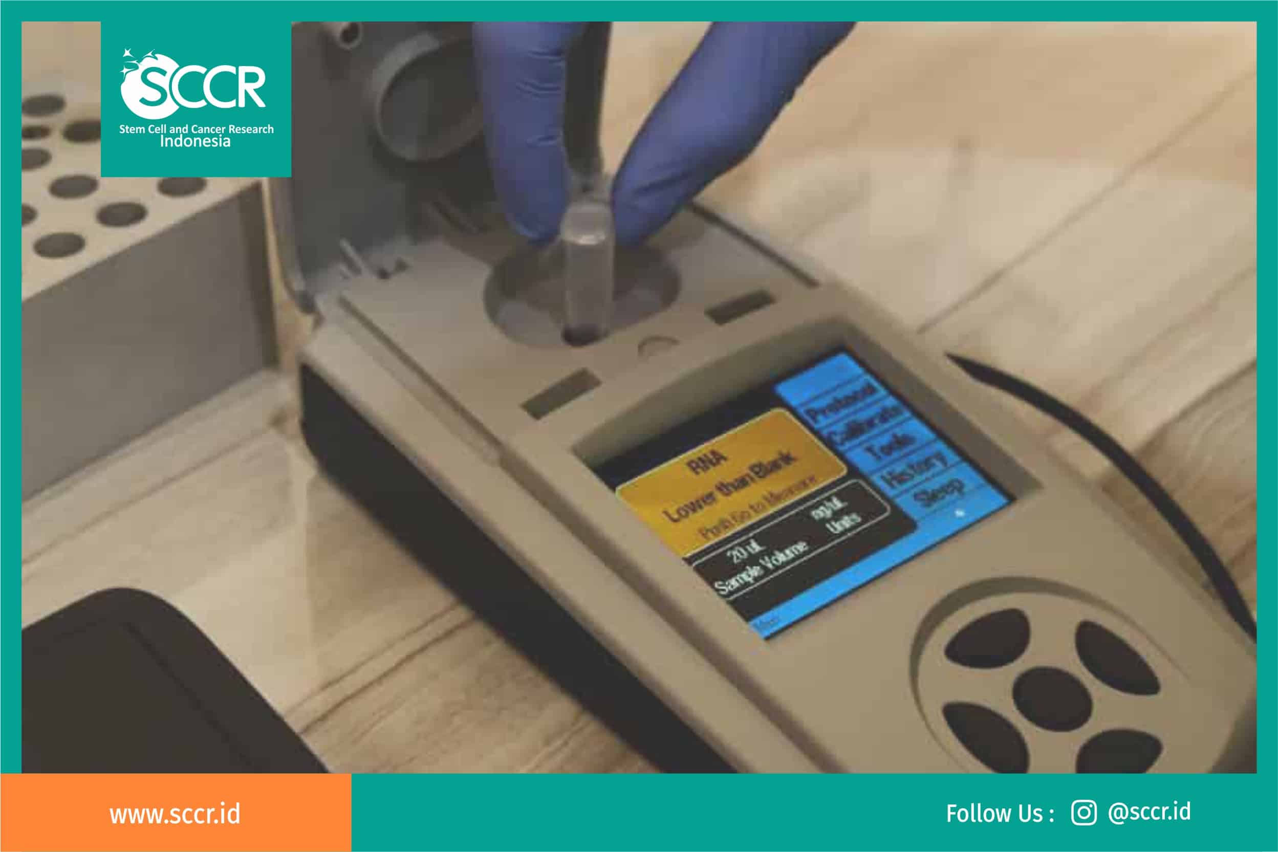 QUANTUS FLUOROMETER Stem Cell and Cancer Research